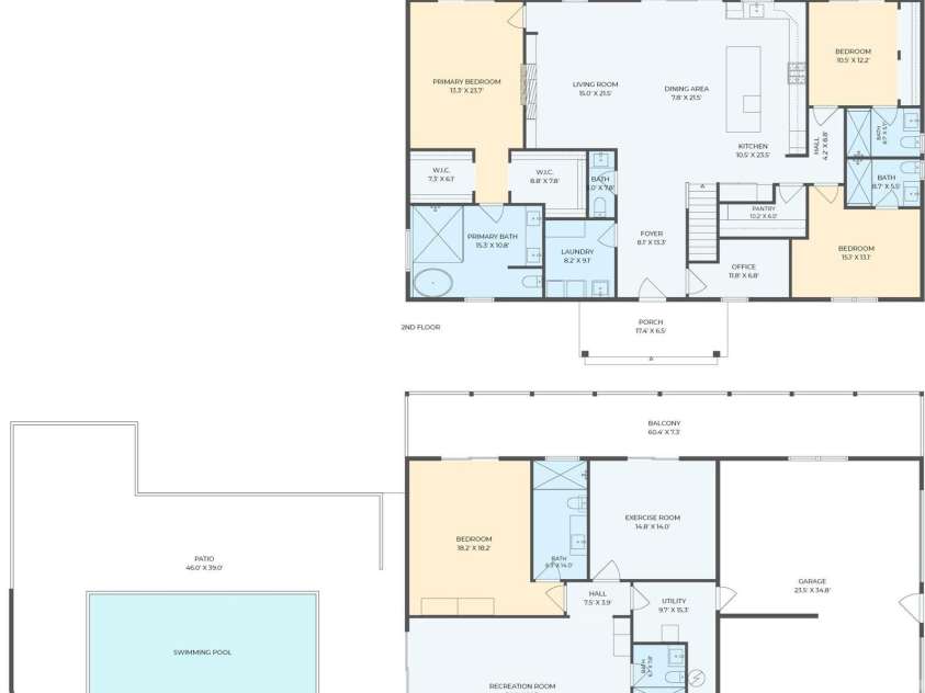 75 Boone Trail, Weaverville, NC 28787.  MLS# CAR4417076, YatesRealty ID 46979. Floor plan for 75 Boone Trail