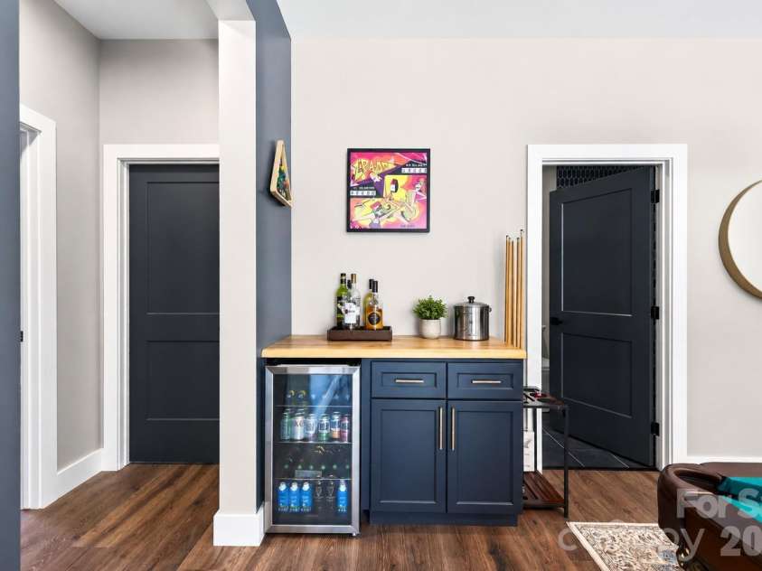 75 Boone Trail, Weaverville, NC 28787.  MLS# CAR4417076, YatesRealty ID 46979. ...with a beverage bar and fridge.