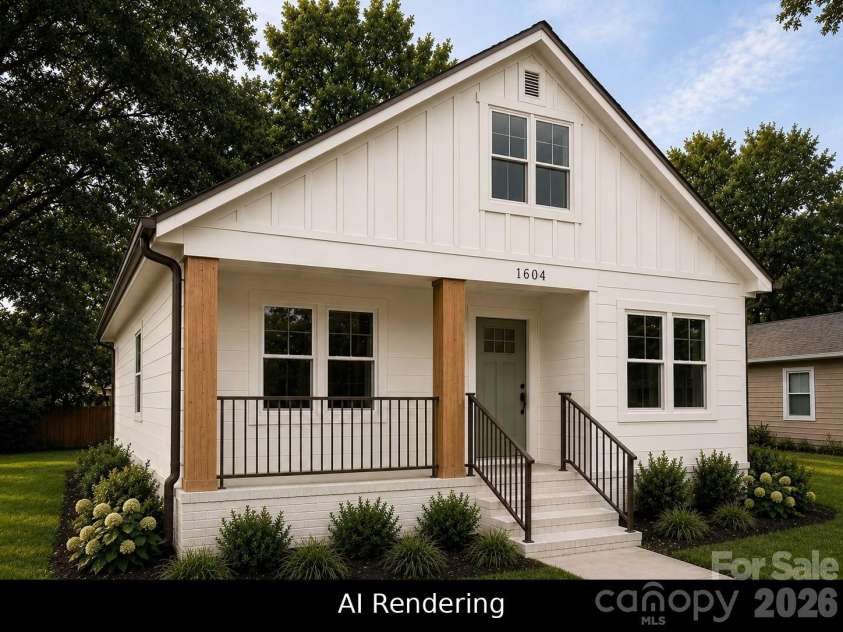 1804 Kennesaw Drive, Charlotte, NC 28216.  MLS# CAR4418672, YatesRealty ID 46989. 