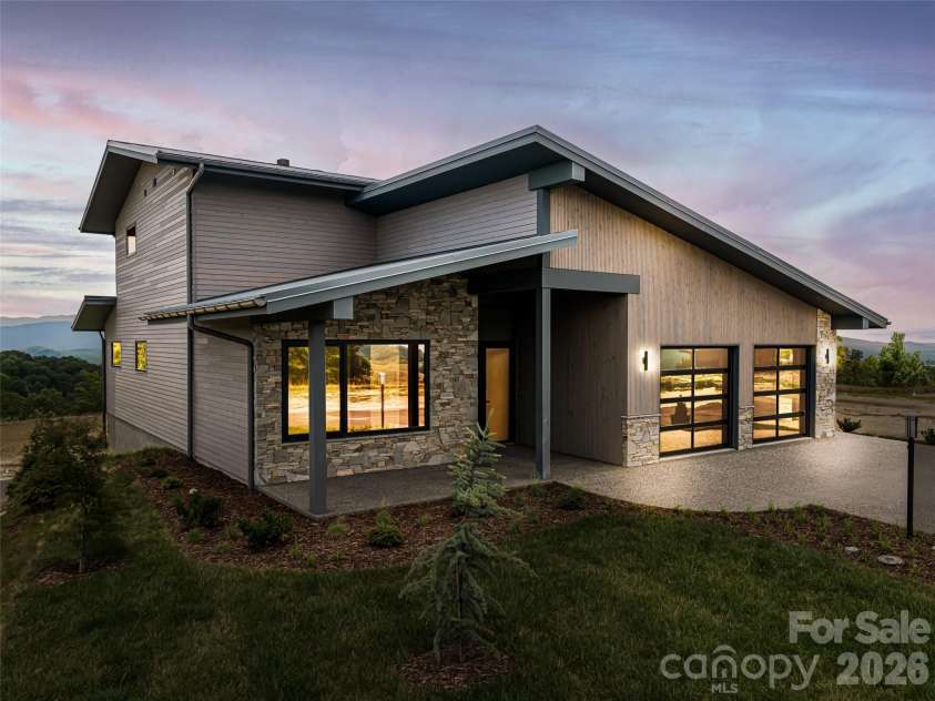 24 Watchman Drive, Hendersonville, NC 28791.  MLS# CAR4215455, YatesRealty ID 4699. Evening Photo
