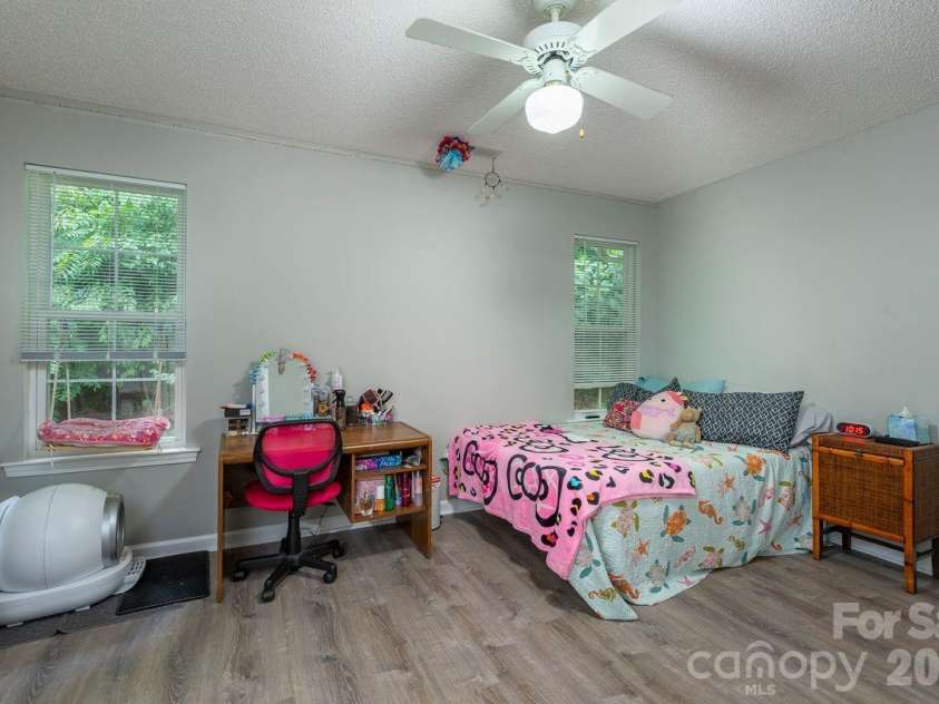 1303 Hyde Park Drive, Asheville, NC 28806.  MLS# CAR4274896, YatesRealty ID 47. Bedrooms 2 and 3 offer flex space.