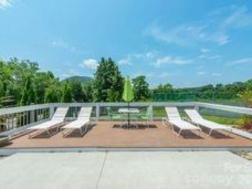1303 Hyde Park Drive, Asheville, NC 28806.  MLS# CAR4274896, YatesRealty ID 47. Poolside from April to October