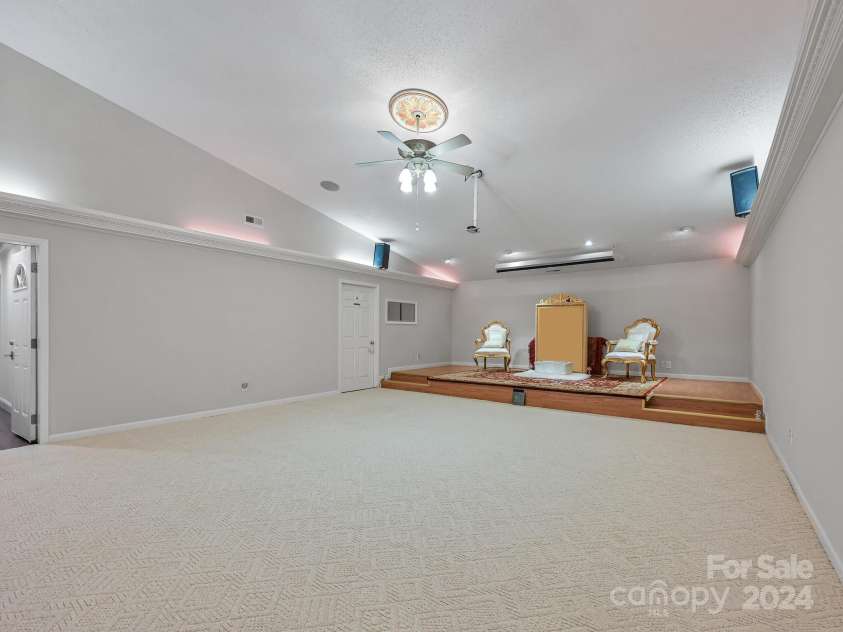 433 Lakey Gap Road, Black Mountain, NC 28711.  MLS# CAR4145724, YatesRealty ID 470. Bonus room being used as a meditation event space