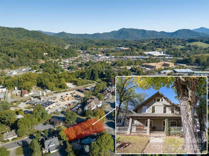 99 Walnut Street, Waynesville, NC 28786.  MLS# CAR4316097, YatesRealty ID 470. 