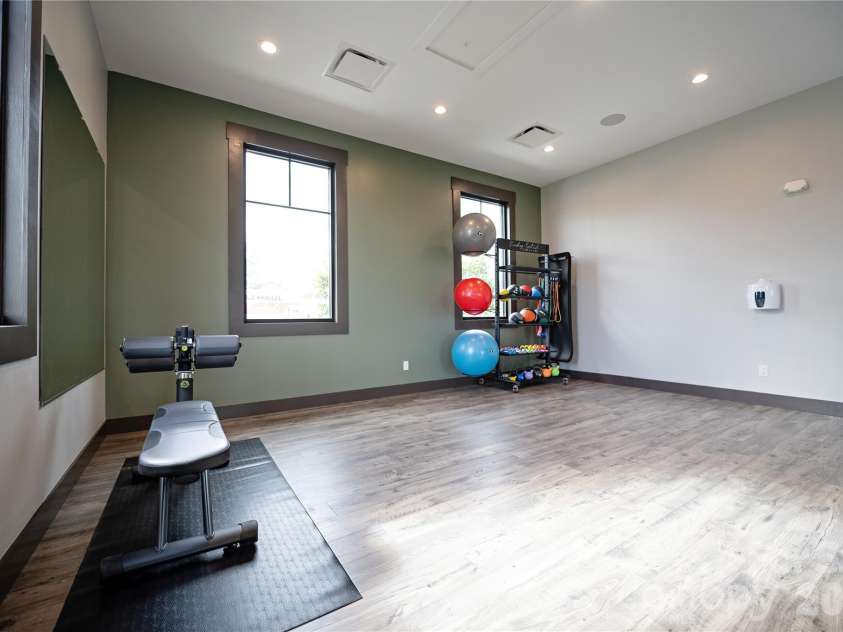 624 River Bottom Road, Fletcher, NC 28792.  MLS# CAR4351018, YatesRealty ID 4700. Fitness center