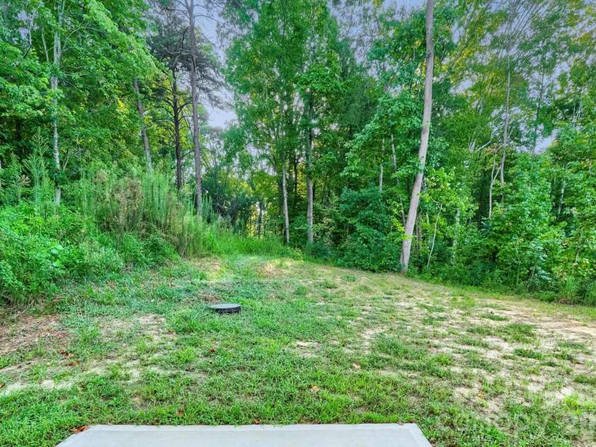 178 Panther Creek Road, Troutman, NC 28166.  MLS# CAR4418750, YatesRealty ID 47013. Backyard