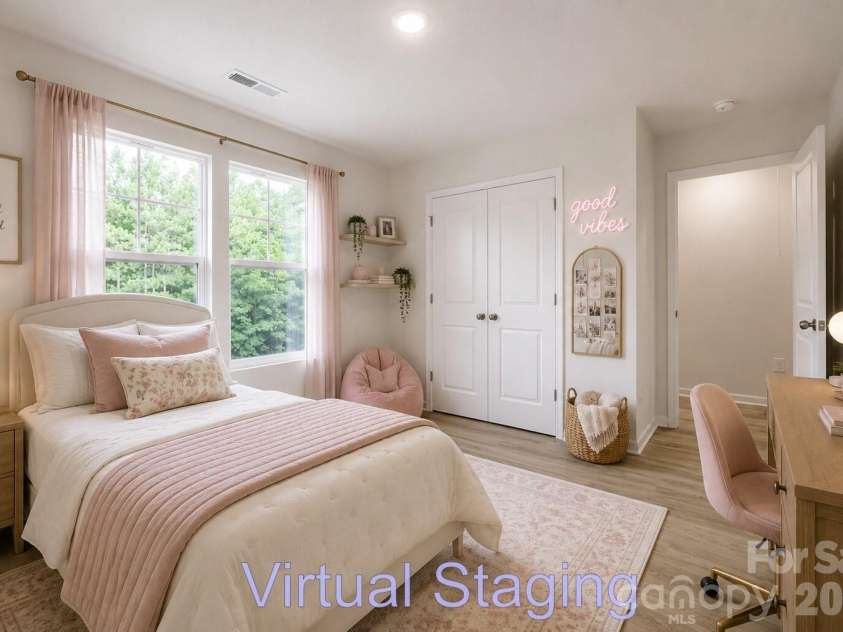 178 Panther Creek Road, Troutman, NC 28166.  MLS# CAR4418750, YatesRealty ID 47013. Bedroom 3