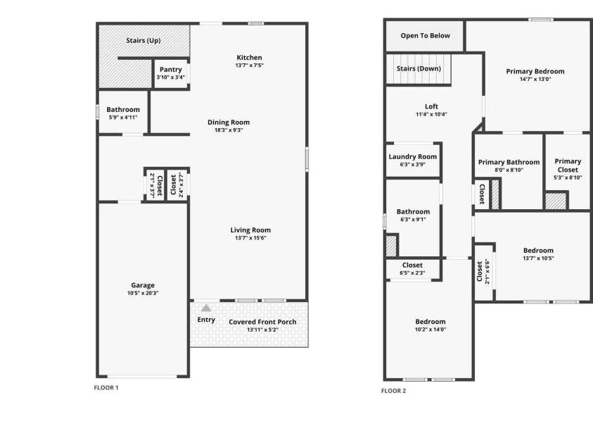 178 Panther Creek Road, Troutman, NC 28166.  MLS# CAR4418750, YatesRealty ID 47013. First and Second Floor