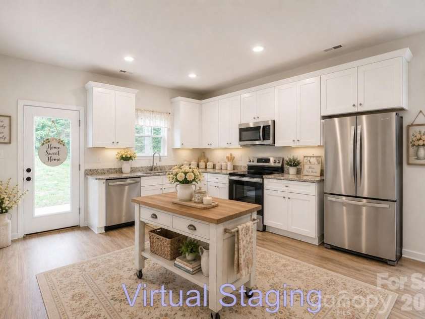 178 Panther Creek Road, Troutman, NC 28166.  MLS# CAR4418750, YatesRealty ID 47013. Kitchen