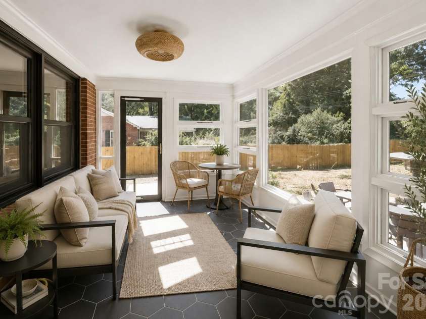 4200 Murrayhill Road, Charlotte, NC 28209.  MLS# CAR4417511, YatesRealty ID 47026. Porch AI virtually staged