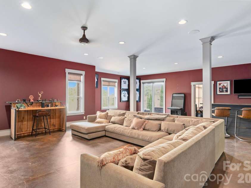 31 Bradford Vistas Drive, Fletcher, NC 28732.  MLS# CAR4303470, YatesRealty ID 4703. Easy access to pool and firepit 