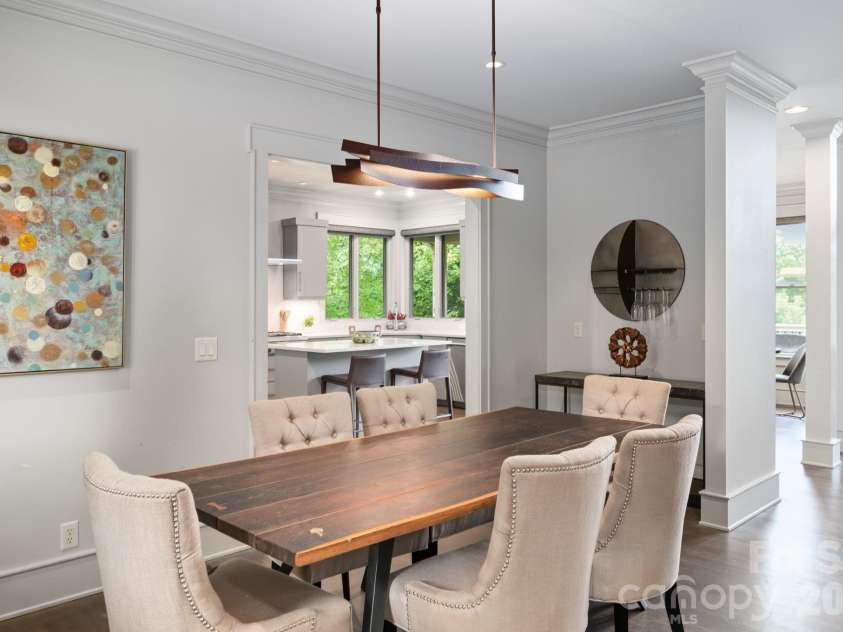 31 Bradford Vistas Drive, Fletcher, NC 28732.  MLS# CAR4303470, YatesRealty ID 4703. Formal dining room conveniently located adjacent to kitchen and living room