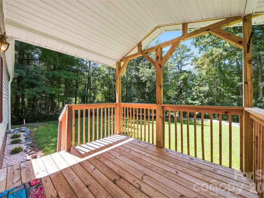 5668 Charlie Little Road, Granite Falls, NC 28630.  MLS# CAR4416192, YatesRealty ID 47064. Front porch sitting!