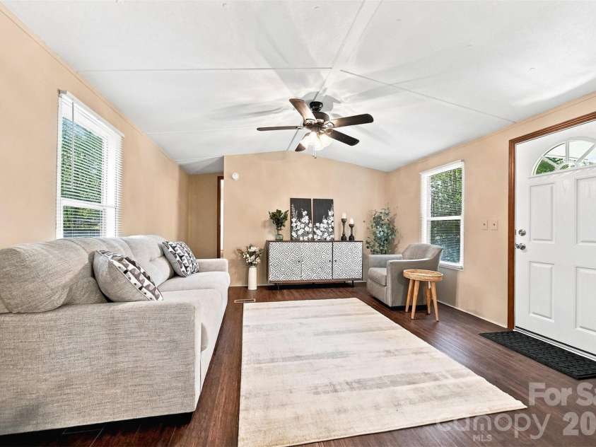 5668 Charlie Little Road, Granite Falls, NC 28630.  MLS# CAR4416192, YatesRealty ID 47064. Spacious living room
