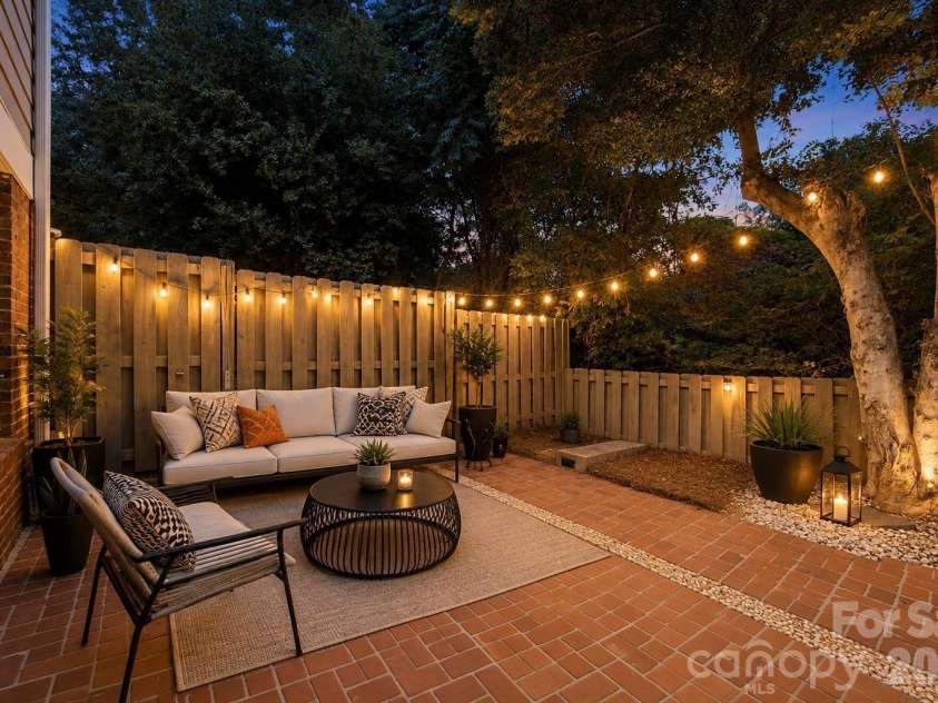 4603 Hedgemore Drive, Charlotte, NC 28209.  MLS# CAR4417329, YatesRealty ID 47068. Virtually Staged