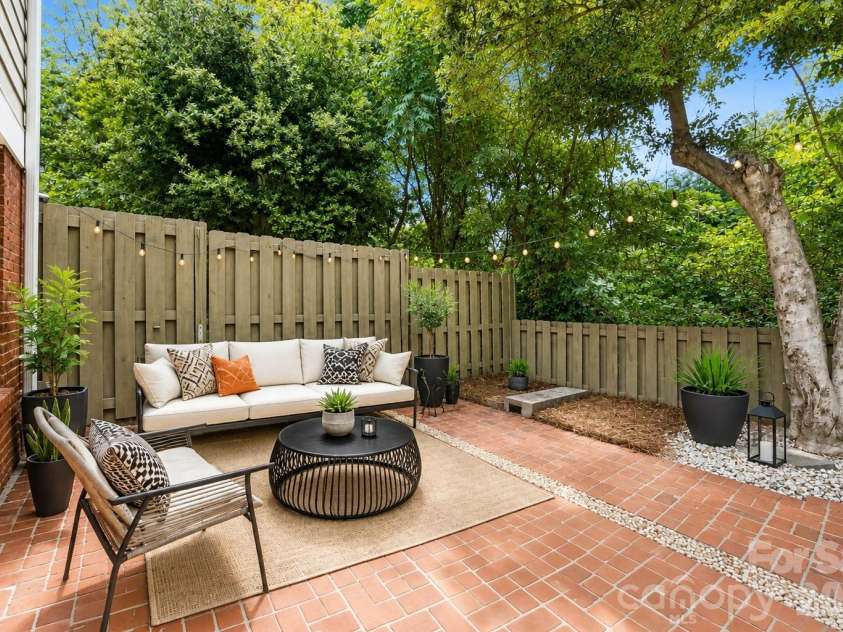 4603 Hedgemore Drive, Charlotte, NC 28209.  MLS# CAR4417329, YatesRealty ID 47068. Virtually Staged