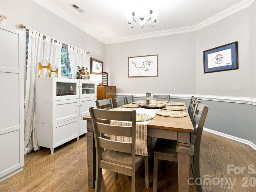 439 Glencrest Drive, Stanley, NC 28164.  MLS# CAR4415116, YatesRealty ID 47073. Formal Dining Room