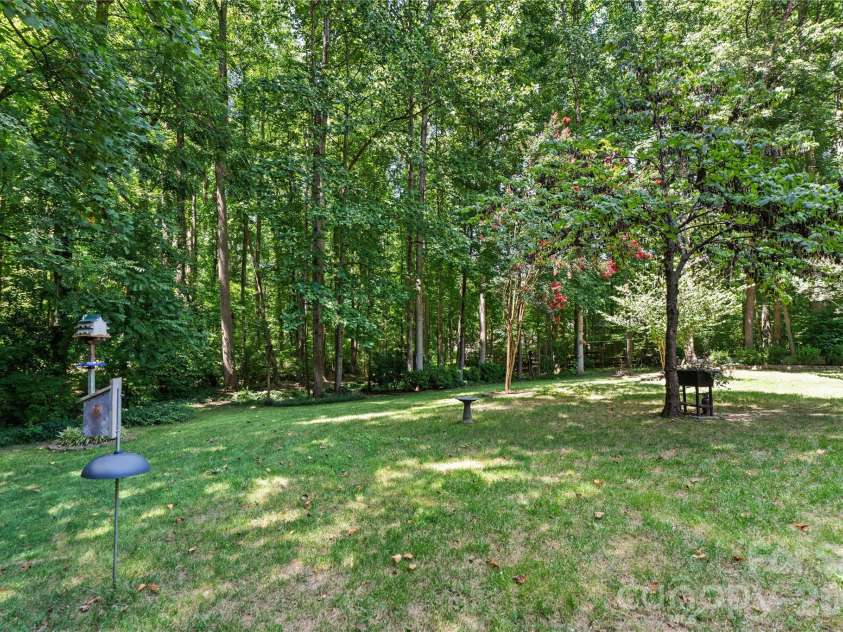 2017 Cameron Heights Circle, Denver, NC 28037.  MLS# CAR4410904, YatesRealty ID 47075. Perfectly private and peaceful.