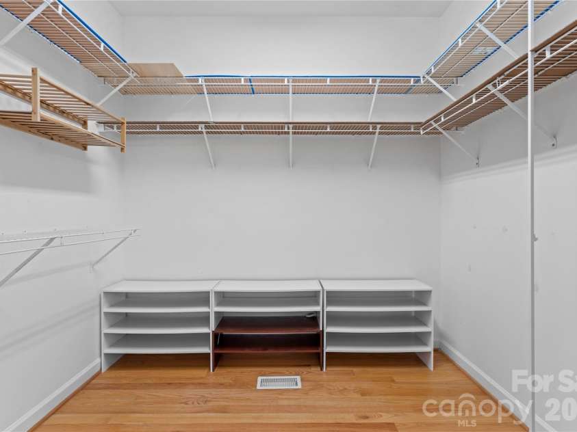 2017 Cameron Heights Circle, Denver, NC 28037.  MLS# CAR4410904, YatesRealty ID 47075. Primary closet off of the primary bath.