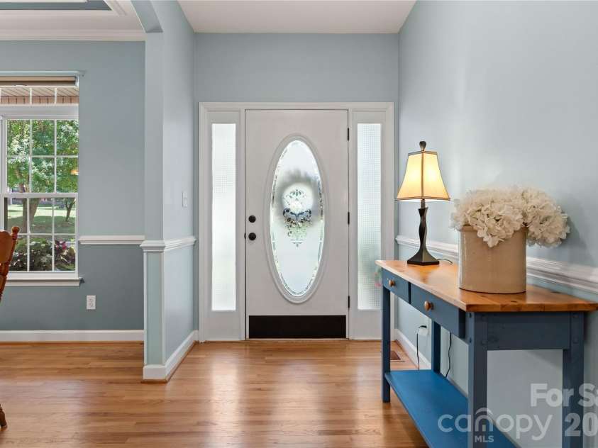 2017 Cameron Heights Circle, Denver, NC 28037.  MLS# CAR4410904, YatesRealty ID 47075. Welcoming foyer with formal dining to your right.