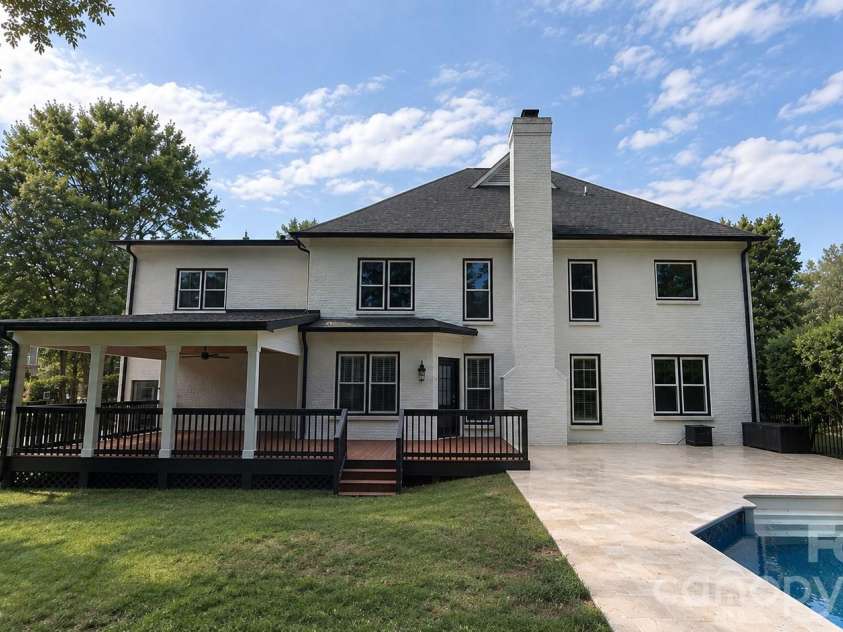 5138 Rotherfield Court, Charlotte, NC 28277.  MLS# CAR4412248, YatesRealty ID 47079. Rear / Backyard
