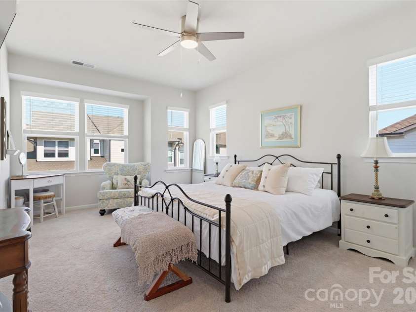 5930 Mantle Way, Kannapolis, NC 28081.  MLS# CAR4413931, YatesRealty ID 47081. Primary Bedroom