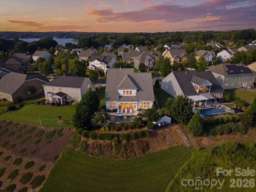 120 Eagles Landing Drive, Mooresville, NC 28117.  MLS# CAR4416069, YatesRealty ID 47082. Backs up to common space for ultimate privacy
