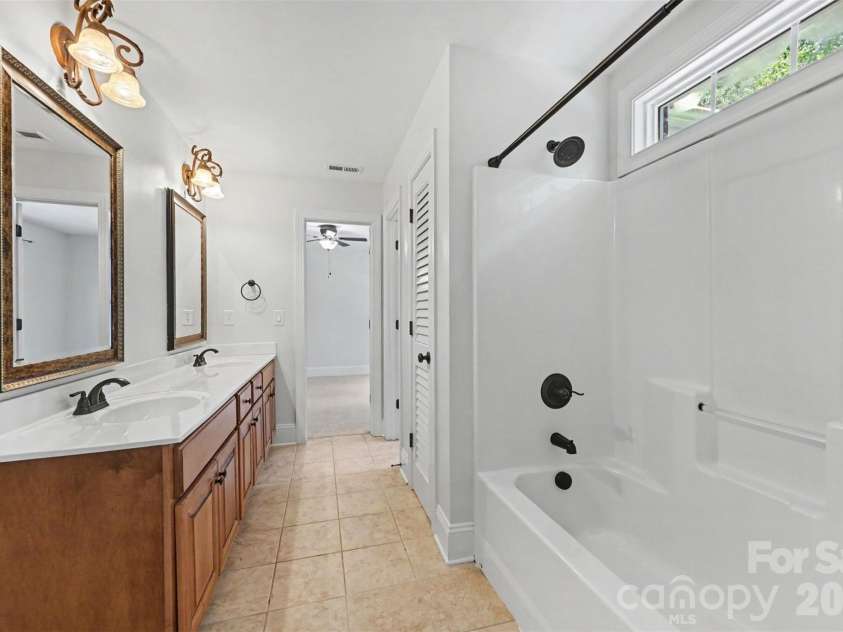 2858 Scarborough Court, Gastonia, NC 28054.  MLS# CAR4384743, YatesRealty ID 47089. Jack and Jill Bathroom