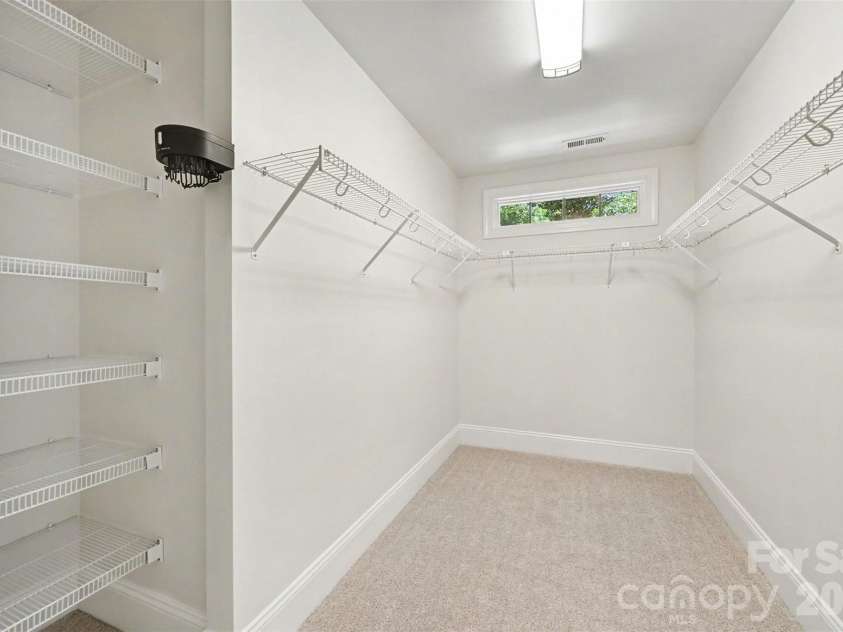 2858 Scarborough Court, Gastonia, NC 28054.  MLS# CAR4384743, YatesRealty ID 47089. Primary Closet