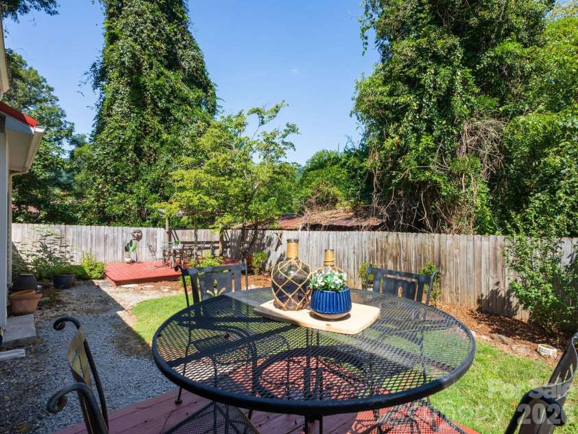 304 Old Haw Creek Road, Asheville, NC 28805.  MLS# CAR4406556, YatesRealty ID 47093. Backyard Made for Entertaining