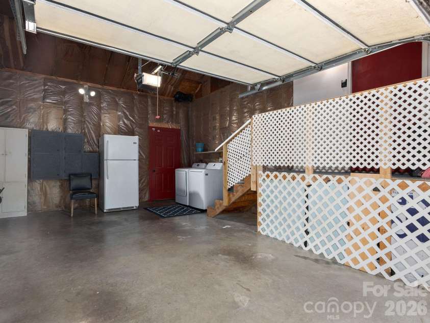 304 Old Haw Creek Road, Asheville, NC 28805.  MLS# CAR4406556, YatesRealty ID 47093. Oversized One Car Garage