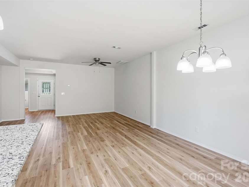 217 River Clay Road, Fort Mill, SC 29708.  MLS# CAR4415592, YatesRealty ID 47096. Dining area and great room