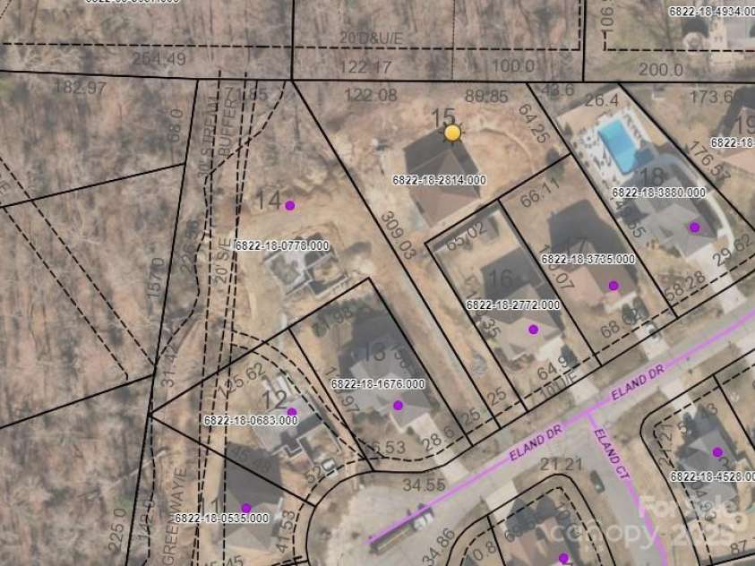 2858 Eland Drive, Winston Salem, NC 27127.  MLS# CAR4316163, YatesRealty ID 471. 