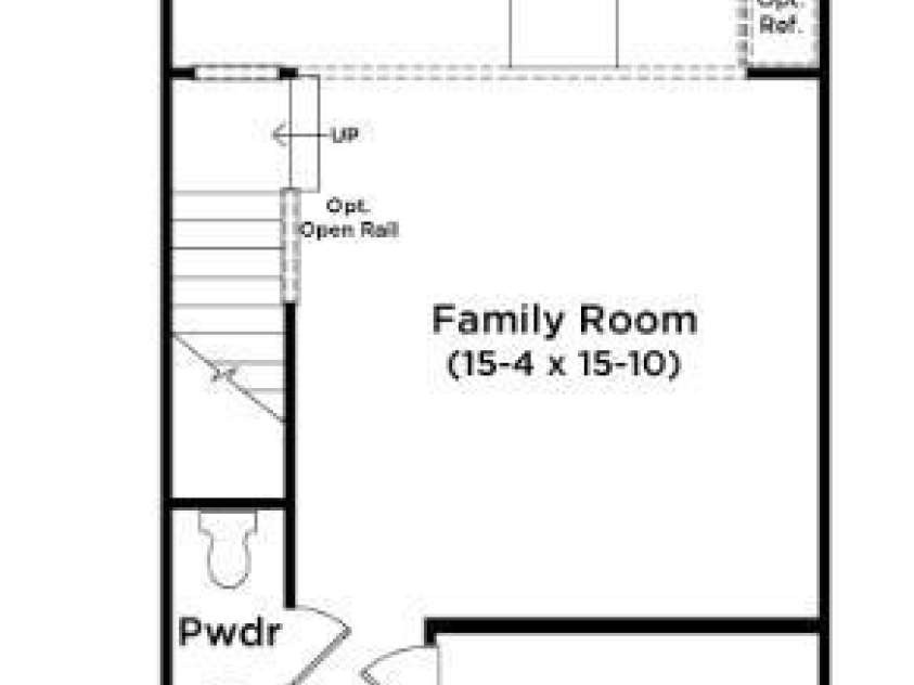 7709 Ethora Way, Charlotte, NC 28216.  MLS# CAR4326124, YatesRealty ID 4710. Floor Plan-1st Floor