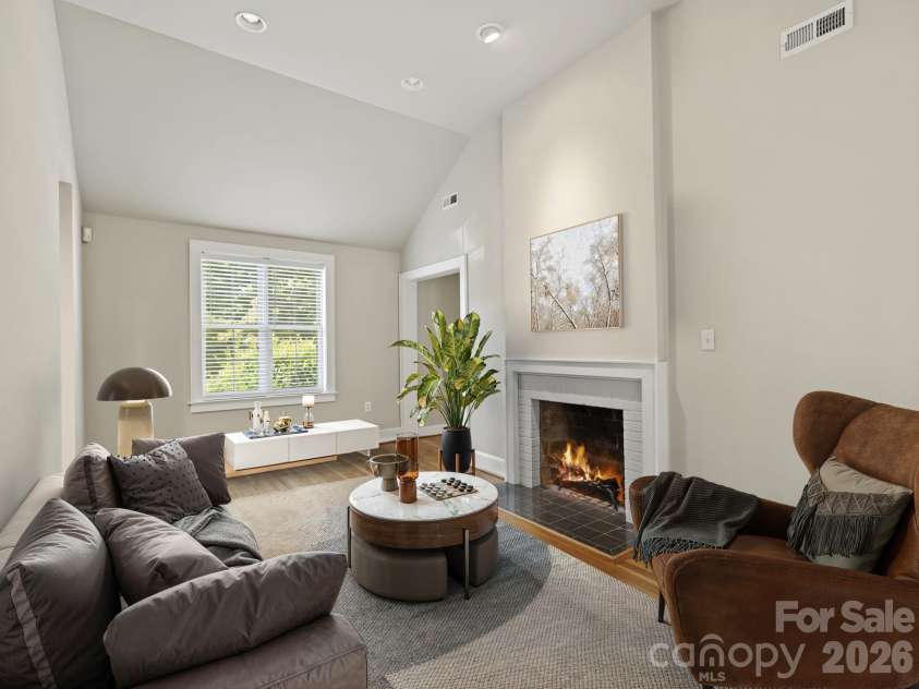 2218 Norcross Place, Charlotte, NC 28205.  MLS# CAR4417982, YatesRealty ID 47103. Virtually staged.