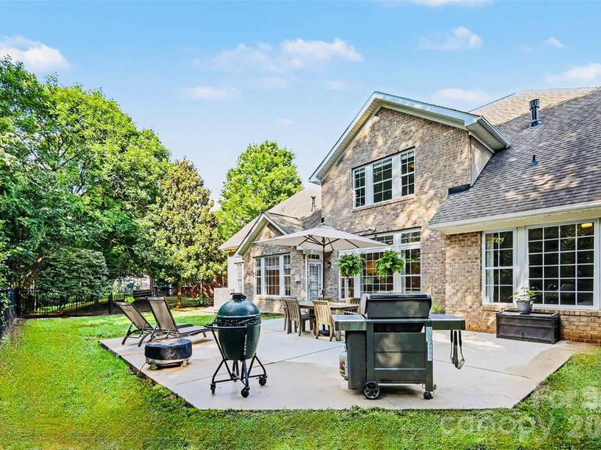 11242 Wheat Ridge Road, Charlotte, NC 28277.  MLS# CAR4416116, YatesRealty ID 47105. Backview of Home