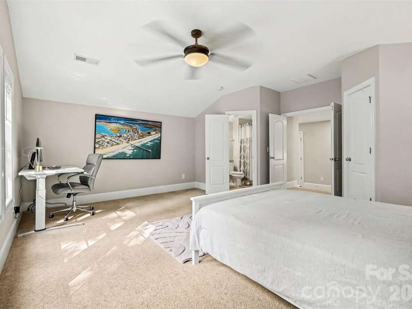 11242 Wheat Ridge Road, Charlotte, NC 28277.  MLS# CAR4416116, YatesRealty ID 47105. Bedroom 2 and Adjoining Bathroom