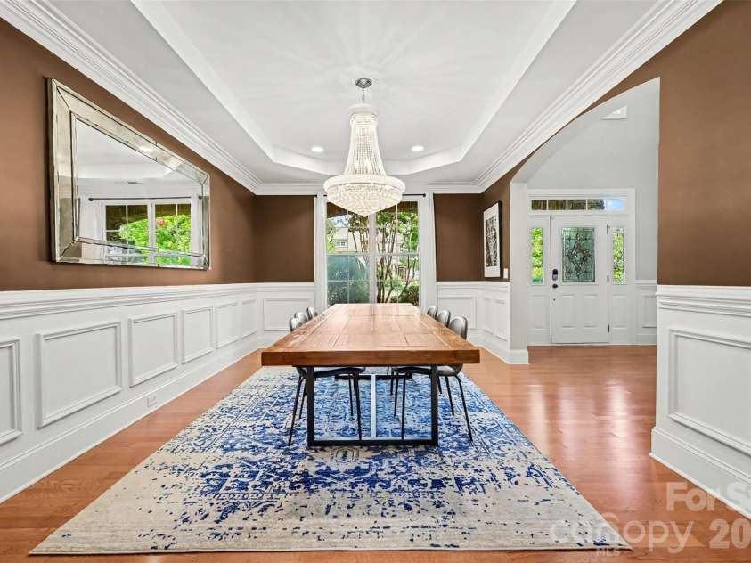 11242 Wheat Ridge Road, Charlotte, NC 28277.  MLS# CAR4416116, YatesRealty ID 47105. Dining Room