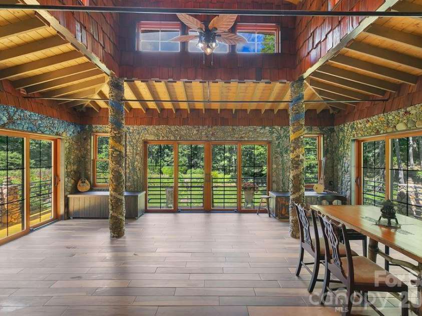 87 Old Chimney Lane, Cedar Mountain, NC 28718.  MLS# CAR4412723, YatesRealty ID 47107. 