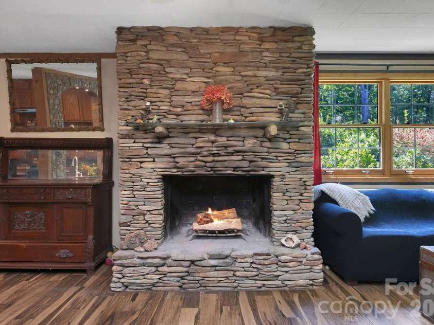 87 Old Chimney Lane, Cedar Mountain, NC 28718.  MLS# CAR4412723, YatesRealty ID 47107. 