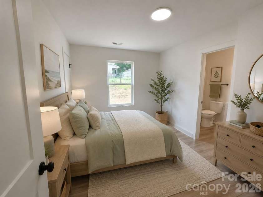 911 Hill Street, Albemarle, NC 28001.  MLS# CAR4407669, YatesRealty ID 47127. (Virtually staged)
