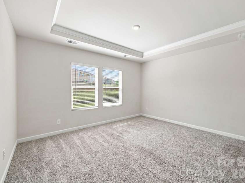 4405 Duplin Drive, Charlotte, NC 28214.  MLS# CAR4418715, YatesRealty ID 47128. Owner's suite on main level with tray ceiling