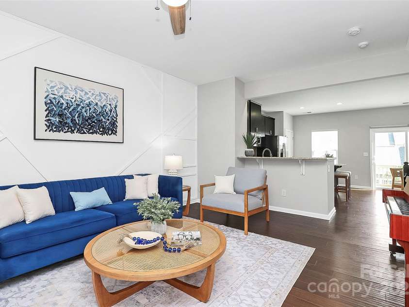 11712 Blessington Road, Huntersville, NC 28078.  MLS# CAR4188896, YatesRealty ID 4713. Living room