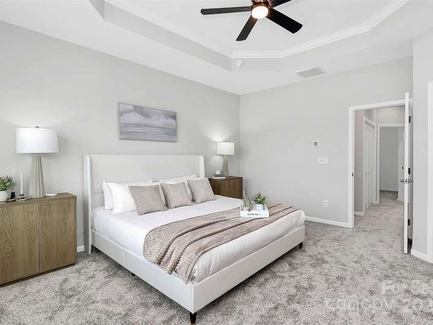 11712 Blessington Road, Huntersville, NC 28078.  MLS# CAR4188896, YatesRealty ID 4713. Primary bedroom up