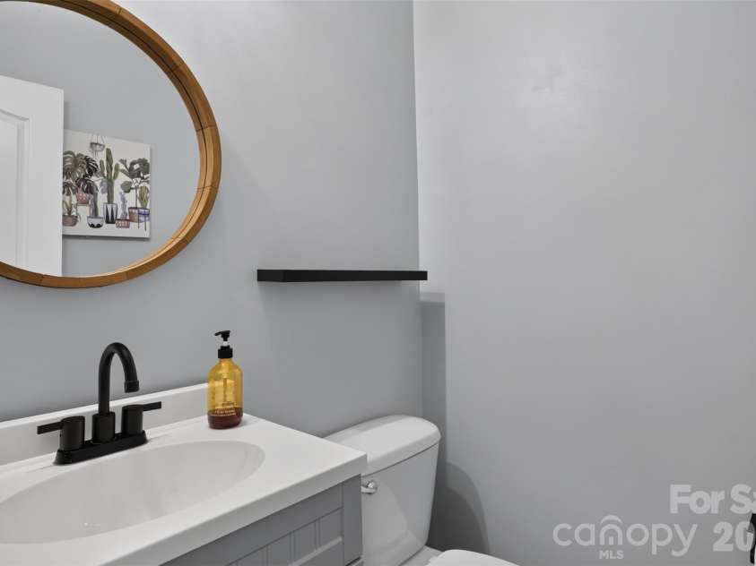 1845 Caprington Drive, Indian Land, SC 29707.  MLS# CAR4414177, YatesRealty ID 47146. Half bath downstairs