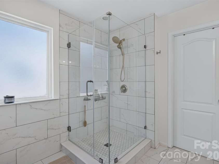 1845 Caprington Drive, Indian Land, SC 29707.  MLS# CAR4414177, YatesRealty ID 47146. Recently redone primary bathroom
