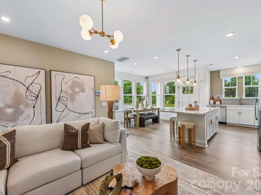 9028 Gulledge Court, Charlotte, NC 28262.  MLS# CAR4418885, YatesRealty ID 47159. Representative Photo From Model