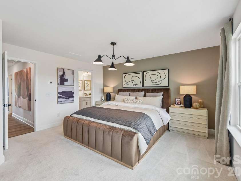 9028 Gulledge Court, Charlotte, NC 28262.  MLS# CAR4418885, YatesRealty ID 47159. Representative Photo From Model