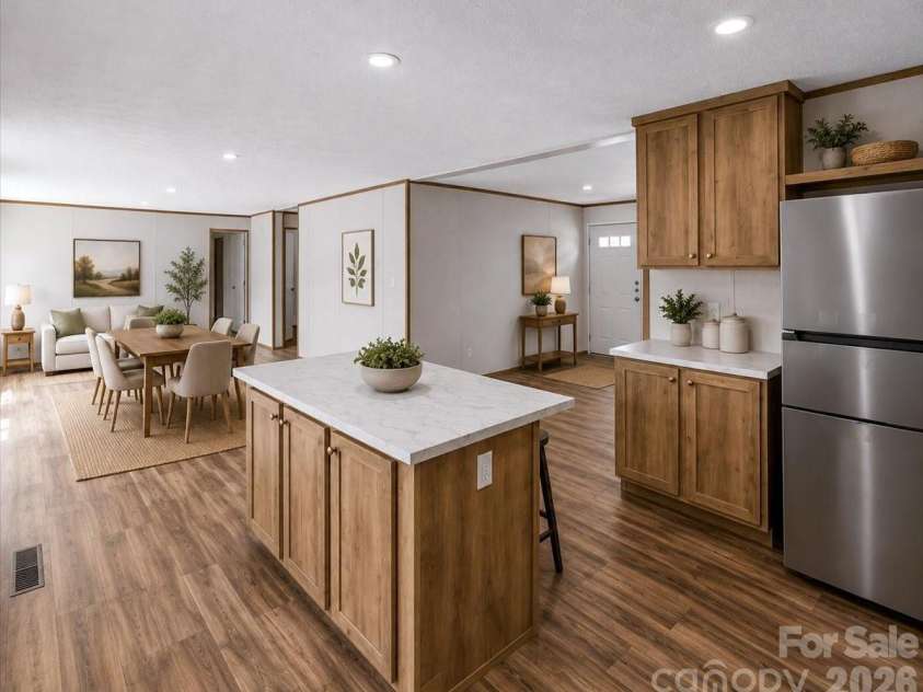 857 Henry Jenkins Road, Mooresboro, NC 28114.  MLS# CAR4418567, YatesRealty ID 47164. Virtually Staged - Same Floor Plan Different