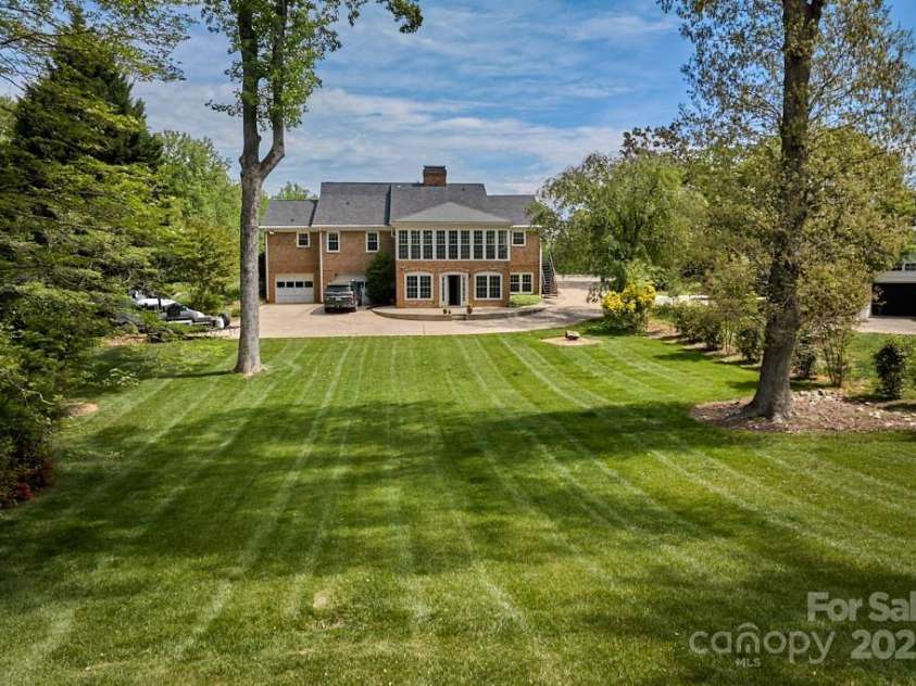 218 Fairway Drive, Shelby, NC 28150.  MLS# CAR4129420, YatesRealty ID 4717. A private backyard oasis awaits you.  Can you imagine a pool?